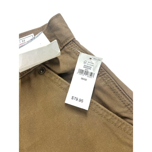Gap Baggy Carpenter Pants Men's 30x32 Khaki Brown Relaxed Fit Workwear NWT - Picture 9 of 14